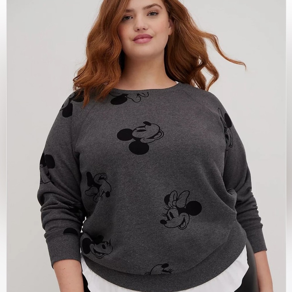Torrid Mickey and Minnie Mouse Sweater